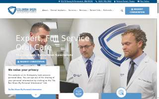 Columbia Basin Oral & Maxillofacial Surgeons of Richland website