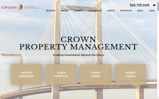 Crown Property Management website
