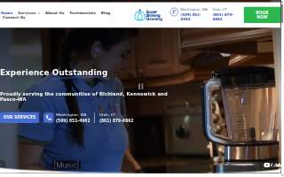 Super Shining Cleaning website