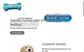 Eastside Dog and Cats Too website