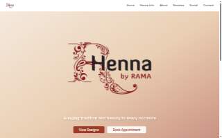 Henna by Rama website