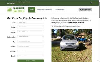 Sammamish Car Buyer website