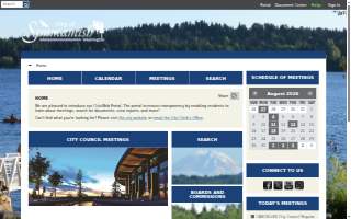 Sammamish Library website