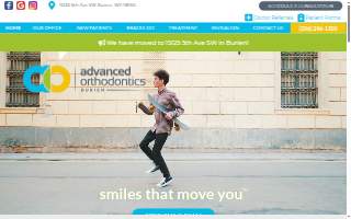 Advanced Orthodontics Burien of SeaTac website