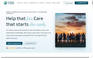 Counseling Services For Wellbeing website