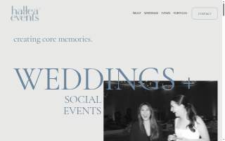 Hallea Events of SeaTac website