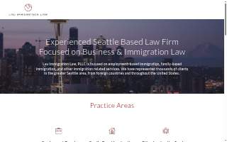 Lau Immigration Law, PLLC of SeaTac website