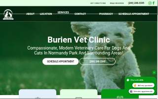 Normandy Animal Hospital website