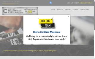Seatac Transmission Service, Inc. website