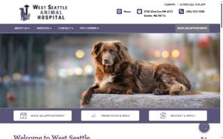 West Seattle Animal Hospital of SeaTac website