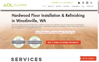 ADL Floors, Inc. of Seattle website