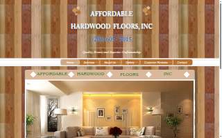 Affordable Hardwood Floors, Inc website