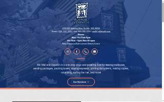 Alki Mail and Dispatch website