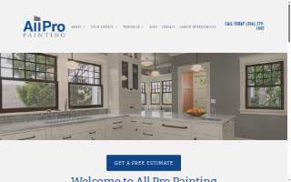 All Pro Painting of Seattle website