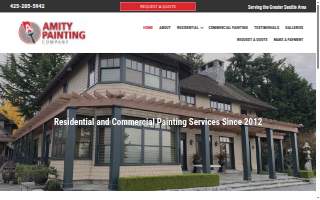 Amity Painting Company LLC website