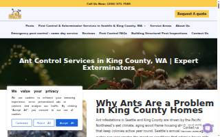 AMPM Exterminators website