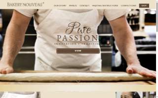 Bakery Nouveau website