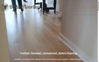 Bella's Flooring website