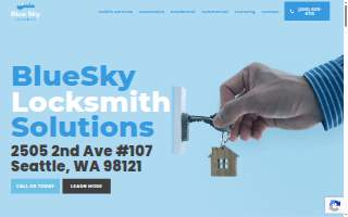 BlueSky Locksmith website