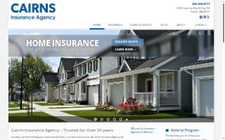 Cairns Insurance website