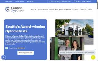 Cannon EyeCare (at Market Optical) website