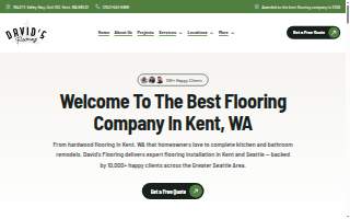 David's Flooring of Seattle website