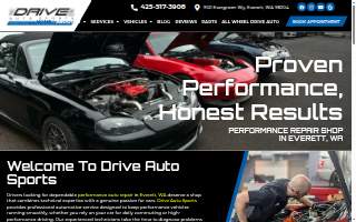 Drive Auto Sports website
