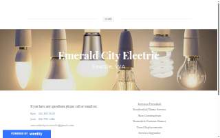 Emerald City Electric website