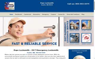 Expo Locksmith Seattle website