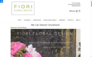 Fiori Floral Design website