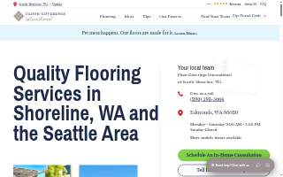 Floor Coverings International Seattle Shoreline website