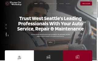 Foreign Car Workshop of West Seattle website