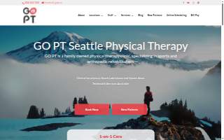 GO PT (Physical Therapy) - South Lake Union website