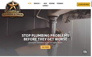 Goldstar Plumbing website