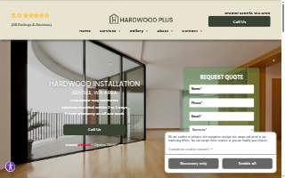 Hardwood Plus LLC website
