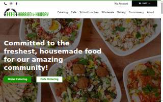 Harried & Hungry website