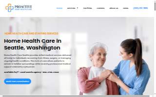 Home Healthcare Seattle website