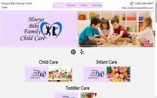 Hooyo Bibi Family Child Care website