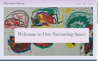 Ilhaan Home Daycare website