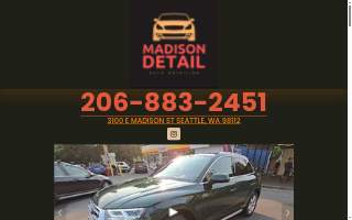 Madison Detail website