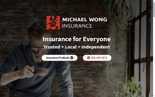 Michael Wong Insurance website