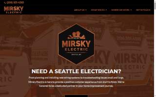Mirsky Electric website