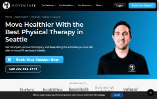 MovementX — Physical Therapy in Seattle website