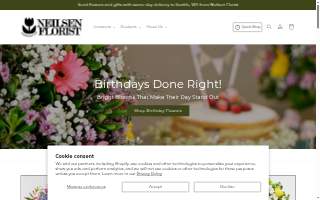 Neilsen Florist & Gifts of Seattle website
