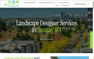 North East Landscaping & Design website