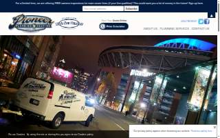 Pioneer Plumbing & Sewer website