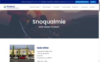 Proliance Orthopaedics & Sports Medicine - Seattle website