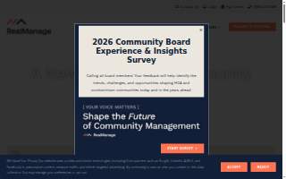 RealManage Washington website