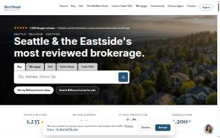 RexMont Real Estate of Seattle website