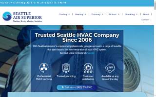 Seattle Air Superior website